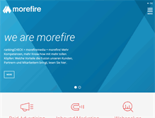 Tablet Screenshot of more-fire.com